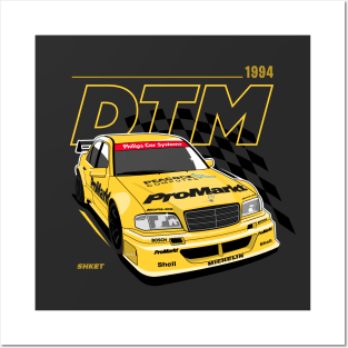 Mercedes w202 DTM Legend Posters and Art